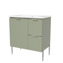 Nevada 750mm Freestanding Vanity with Ceramic Countertop